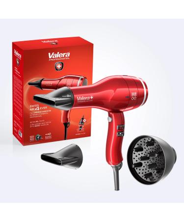 Valera Swiss Air4ever Professional Lightweight Ionic Hairdryer - Powerful 1875W Digital Motor with Air Purification & 6 Settings - Buy Online on GoSupps.com