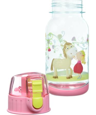 Haba 304485 Drinking Bottle Vicki & Pirli - 400ml Children's Bottle with Horse Motif | BPA Free | Perfect for Kindergarten & School - Buy Online on GoSupps.com