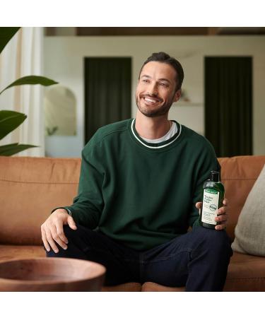 Thicker Fuller Hair 2-in-1 Thickening Shampoo & Conditioner for Men | Hydrating Shampoo for Thinning Hair with Aloe | 12 oz - International Shipping Available - Buy Online on GoSupps.com