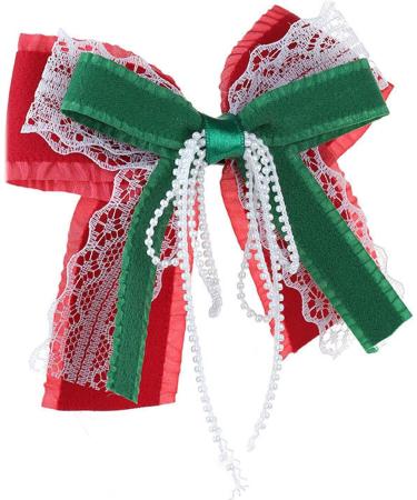 Harajuku New Year Bowknot Hair Clip Travel Makeup Headwear For Woman Girls Taking Photo Shopping Camping Anti Slip Festival Hair Barrettes For Daily Life Large Lovely Hair Barrettes For Woman Small No - Buy Online on GoSupps.com