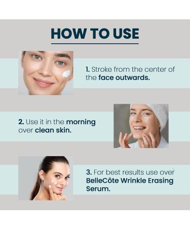 BelleC te Paris Caviar Ultra Lifting Day Cream - Anti Aging with Hyaluronic Acid Peptides & Avocado Oil | Boosts Collagen Synthesis & Reduces Lines and Wrinkles | For Dehydrated Face Skin 1.6 fl oz - Buy Online on GoSupps.com
