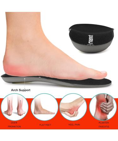 Comfort Insoles for Men | Breathable Sports Shoe Soles | Replacement Insoles Size 43 - Ultimate Comfort & Support - Buy Online on GoSupps.com