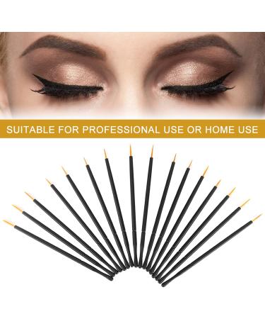 100pcs Disposable Eyeliner Brush Hard Head Eyeliner Liquid Brush Eye Shadow Brush Makeup Tool - Buy Online on GoSupps.com
