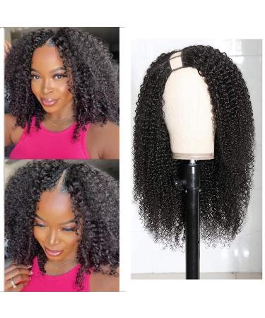 Nadula Kinky Curly U Part Human Hair Wig 16 Glueless & Beginner-Friendly - 150% Density - Buy Online on GoSupps.com