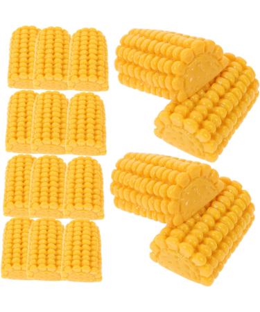 POPETPOP 120 Pcs Simulation Corn Hand Decor Headpiece Diy Crafts Supply Small Slices Small Corn Toys Animal Toys Phone Shell Ornament Mini Toys for Headdress Chick Charm Child Resin - Buy Online on GoSupps.com