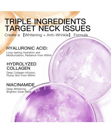 Firming and Lifting Cream for Neck Face Chest Anti-Aging Firming Cream with Collagen and Hyaluronic Acid Long-Lasting Moisturizing Lotion Smooth Wrinkles and Fine Lines - Buy Online on GoSupps.com