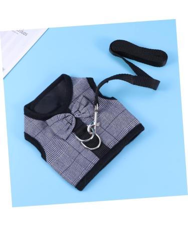 2-St Rabbit Line Lead Vest for Chinchillas - Breathable Costume Dress with Breast Tape - Muscle Shirt Straps 2-Pack Gray Size 3x2 - Ideal Guinea Pig Belt for Comfortable International Shipping - Buy Online on GoSupps.com