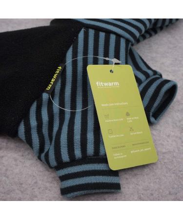 Fitwarm Black Pet Hoodie Sweatshirt for Large Dogs & Cats - Buy Online on GoSupps.com