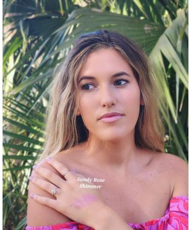 Jax Organix Tinted Lip and Face Balm SPF 16 - Sandy Rose Shimmer | Shop Internationally - Buy Online on GoSupps.com