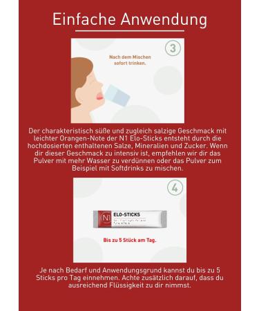 Buy N1 ELO Sticks - 20 Citrus Electrolyte Packs | Delicious Hydration with Salts Sugar & Vitamins - International Shipping - Buy Online on GoSupps.com