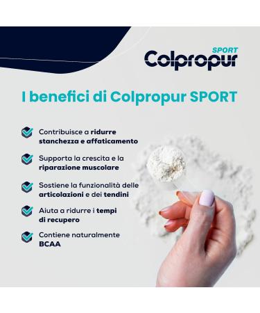 Hydrolyzed Collagen Powder | 30 Days | Sport Muscles & Joints | BCAA Magnesium Zinc + Vitamins B2 B3 & C | Lemon Flavor | COLPROPUR - Buy Online on GoSupps.com