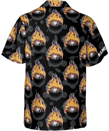 Personalized Team Name Bowling King Pin Hawaiian Shirt | Men's & Unisex S-5XL Style 3 - Buy Online on GoSupps.com