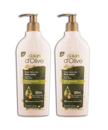 Dalan d Olive Body Lotion 2x 400ml (pack of 2)