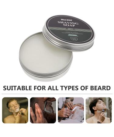FOMIYES Organic Beard Shaving Cream - Natural Shave Soap Puck for Men | Travel-Friendly Shaving Cream | Premium Men's Grooming Essentials - Buy Online on GoSupps.com
