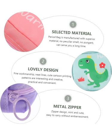 Buy Gleavi Women's Suits Storage Bag - 12 pcs Handbag with Privacy Pocket | Mini Tampon Bag - Nylon Material 13x12.7cm | Organize with Style! - Buy Online on GoSupps.com