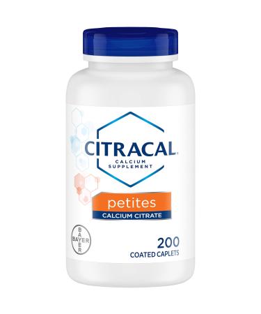 Citracal Petites Highly Soluble Easily Digested 400 mg Calcium - 200 Capsules