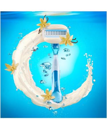 Buy Venus Comfortglide Vanilla Ladies Razor | No Shaving Cream Required | Official Razor with 1 Blade - International Shipping - Buy Online on GoSupps.com