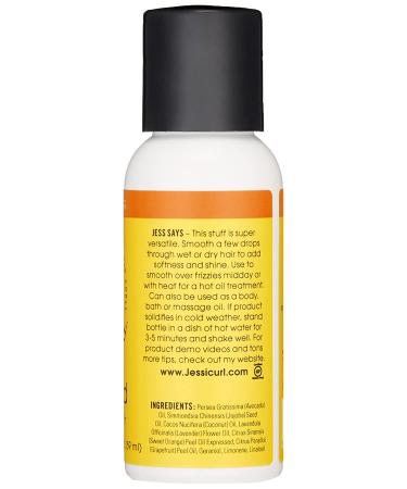 Jessicurl Citrus Lavender Oil Blend 2 Fl oz - Curly Hair and Frizz Control Treatment with Avocado, Jojoba, and Coconut Oil - Buy Online on GoSupps.com