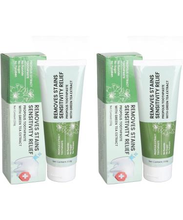 Brightening Toothpaste for Stain Removal | Refreshing Breath & Sensitive Teeth | Daily Oral Care for Adults | Biological Formula - Buy Online on GoSupps.com