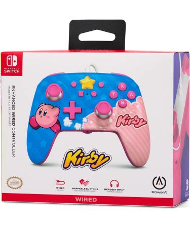 PowerA Enhanced Wired Controller for Nintendo Switch - Kirby | Officially Licensed - Buy Online on GoSupps.com