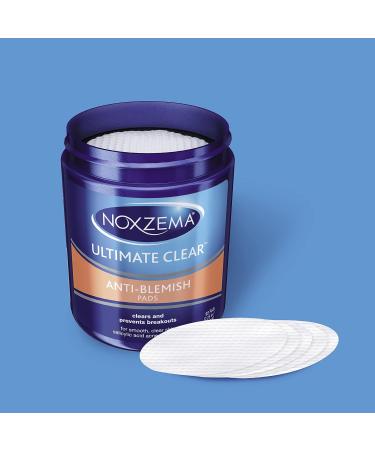 Noxzema Ultimate Clear Face Pads - 90 Count Pack of 6 | Anti-Acne & Anti-Blemish Formula with Over 60% Alcohol - Buy Online on GoSupps.com