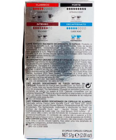 Illy Nespresso Decaffeinato Espresso Compatibele Koffiecapsules - Buy Online on GoSupps.com