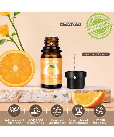 Fruit Essential Oil Set for Diffusers - Natural Fruity Fragrance Oils for Candle & Soap Making - 8 Pack (Grape Citrus & More) - Aromatherapy Oils for Home & Summer - Buy Online on GoSupps.com