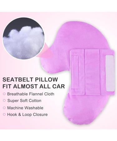 Beinou Unicorn Car Seat Belt Pillow - Soft Shoulder Protector for Kids & Adults - Travel Cushion for Comfortable Head Rest - Pink - Buy Online on GoSupps.com
