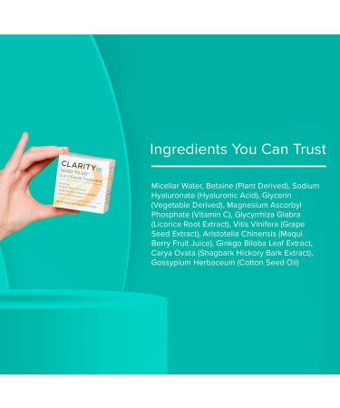ClarityRx Good To Go 3-in-1 Cleansing Facial Treatment Face Wipes - 20 Count - Buy Online on GoSupps.com