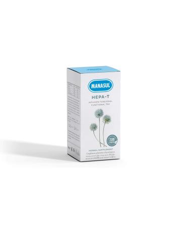 HE MANASUL MANASUL - Boldo Rosemary and Turmeric Infusion. Protective Liver Digestive Tea. Hepa-T. Box of 25 tea bags
