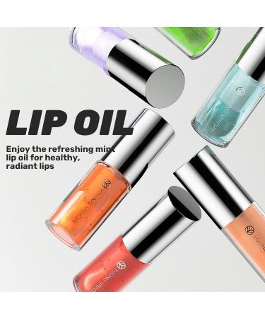  longyier Lip Gloss Moisturizing Oil Candy Color Mint Rich Lip Gloss Oil Rich Shiny Lip Gloss Non-greasy and Long Lasting Lip Gloss (Green Moss Medium) - Buy Online on GoSupps.com