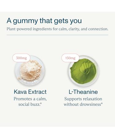 FOCL Kava Gummies Calming Bites - Calm and Relaxation Chewables with Kava Extract and L-Theanine - Plant-Based Low-Calorie Non-GMO Stress Gummies for Adults - Blood Orange 30 Count Blood Orange 30 Count (Pack of 1) - Buy Online on GoSupps.com