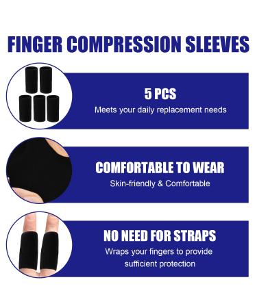 SAREAL 11Pcs Oval Finger Splints & Sleeves Kit 6 Pcs Graduated Oval Trigger Finger Splints and 5Pcs Finger Sleeves for Trigger Mallet Arthritis and Straightening -Size 5 6 7 8 9 10 - Buy Online on GoSupps.com