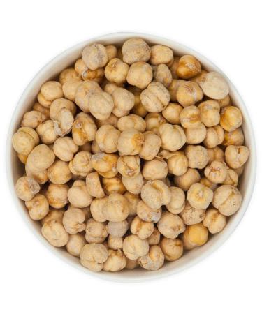Nutbox Roasted Chickpeas Salted, 32 oz, Dry Roasted, High Fiber, Gluten Free, Dairy Free, Bulk in Resealable Bag