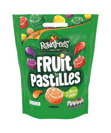 Pochette de Pastilles aux Fruits Rowntree - 120 g - Lot de 8