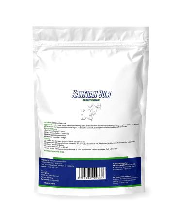 Organic Non-GMO Xanthan Gum (480gm) - Gluten-Free | Premium Quality Emulsion Stabilizer, Film-Forming Agent, Binder | Cosmetic Grade - Buy Online on GoSupps.com