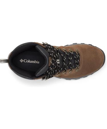 Columbia Men's Newton Ridge Plus II Waterproof Hiking Boots - Suede - 44 EU - Dark Brown & Dark Grey - International Shipping Available - Buy Online on GoSupps.com