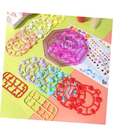 FRCOLOR 3 Sets Children's Nail Art Toys Kid Nail Polish Nail Polish for Toddlers Kids Nail Kit Kids Toys Nail Decor Kids Fake Nails Toddler Toys Birthday Present Paper 3d Girl - Buy Online on GoSupps.com
