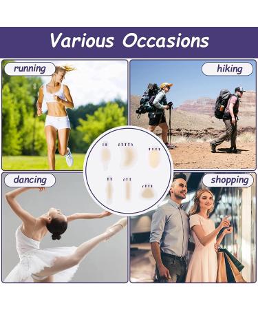 Vegcoo 24-Piece Hydrocolloid Gel Blister Pads Ultimate Heel & Toe Protection for Blisters & Skin Care - Buy Online on GoSupps.com