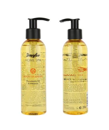Douglas Home SPA - Beauty of Hawaii Macadamia Oil & Hibiscus Shower Oil 200ml - Luxurious International Shipping - Buy Online on GoSupps.com