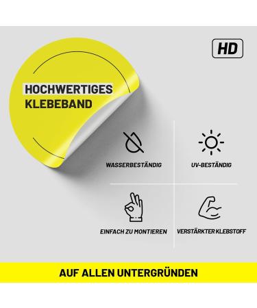 Baby On Board Sticker - Pika 13x18cm Easy Stick Vinyl Car Decal | Colorful Baby Safety Sign for Cars - Buy Online on GoSupps.com