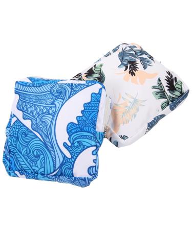 Healvian 2pcs Napkin Bag Women Period Bag Tampon Bag Portable Travel Bag Tampon Storage Bag