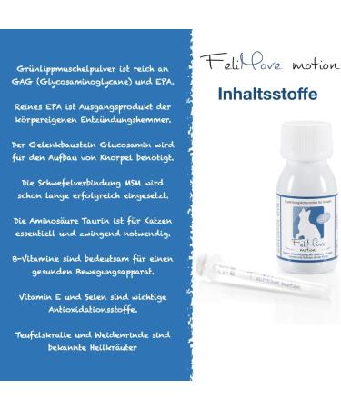 Felimove Motion 3 SPAR-PACKET - Glucosamine & Herbal Support for Cats | Veterinary Supplement for Mobility Issues | Shipping Worldwide - Buy Online on GoSupps.com