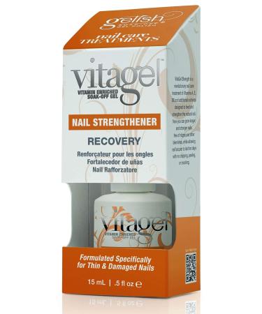 Gelish Gel LED Nail Polish Vitagel Brush Strengthener and Recovery 2 Pack - Buy Online on GoSupps.com