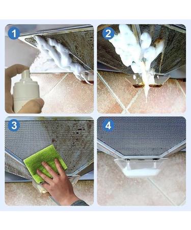 DENGWANG Multi-Purpose Cleaning Foam - Just Spray & Wipe Multi-Purpose Cleaner Foam Spray Foaming Heavy Oil Stain Cleaner Bubble Cleaner Foam Spray for Bathrooms and Kitchens (3PCS 100ML) 3pcs 100ML - Buy Online on GoSupps.com