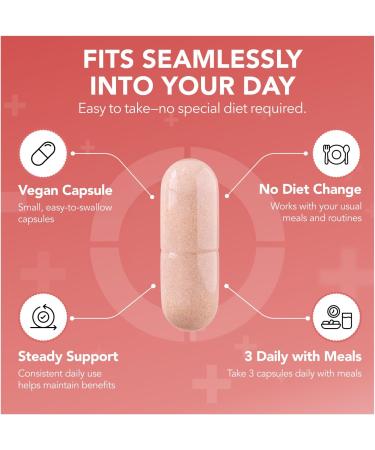 Intimate Rose Berberine with Ceylon Cinnamon & Chromium Supplement - 1500mg Complex for Blood Sugar & Immune System Support, 90 Capsules - Buy Online on GoSupps.com