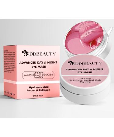 Under Eye Bags Treatment Rose Eye Mask Eye Treatment Mask For Moisturizing Revitalizing Lift & Firm Anti- Dark Circle Depuffing. Cruety-Free. (60 Pieces)