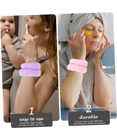 Didiseaon 4paires Bracelets De Lavage Du Visage Pour Femmes Multifonctions Pour Sport Yoga Et T ches M nag res Absorbant Eau Transpiration - Buy Online on GoSupps.com