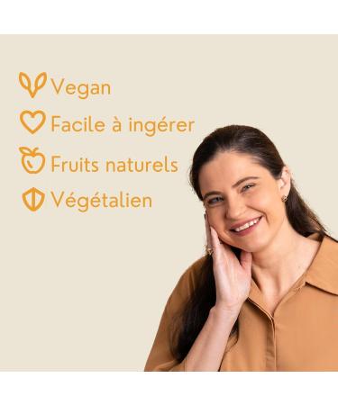 Zinc Immunity - 60 Vegan Gummies - No Added Sugars - Anti-Inflammatory - Extracts Curcumin Ginger Mango - SAENATREE  - Buy Online on GoSupps.com