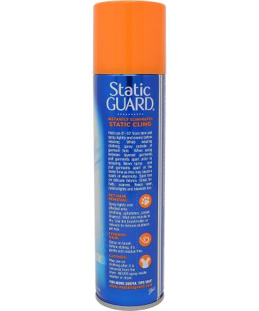 Static Guard Bonus Pack Spray - 12.4 oz (2 x 5.5 oz + 1.4 oz) - Anti-Static Fabric Spray - Buy Online on GoSupps.com